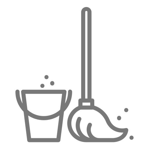 Construction final cleaning icon